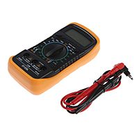 Мультиметр TUNDRA DT-830L, ACV/DCV, DCA, 200-2МΩ, прозвон, подсветка