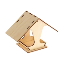 Кормушка для птиц 10,5*10,5*15 см