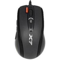 Мышь A4 XL-750BK, игровая, проводная, лазерная, 3600 dpi, USB2.0, черная