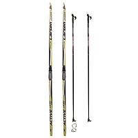 Комплект лыжный БРЕНД ЦСТ Step, 195/155 (+/-5 см), крепление NNN, цвет МИКС