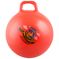Мяч-попрыгун с ручкой "Девчонки и Мальчишки", d=55 см, 420 гр, МИКС