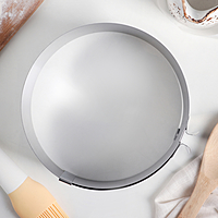 Форма для выпечки с регулировкой размера 15-20 см, высота 8 см