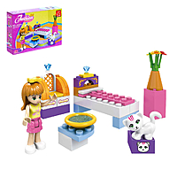 Конструктор «Спальня для девочки», 41 деталь