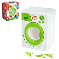 Стиральная машина «Мини-дом», световые и звуковые эффекты, барабан вращается