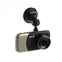 Видеорегистратор TORSO Premium 2 камеры, разрешение HD 1920x1080P, TFT 4.0, угол обзора 160°