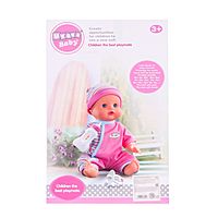 Пупс функциональный «Ангелочек» со звуковыми эффектами, писает, пьёт, с аксессуарами