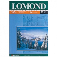 Фотобумага LOMOND для струйной печати А4, 180г/м2, 50 листов, односторонняя, матовая