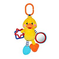 Подвеска с прорезывателем и зеркальцем «Утенок»