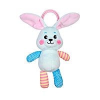 Подвеска - погремушка с вибрацией «Зайка»