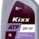 Масло трансмиссионное Kixx ATF DX-III 1 л синт.