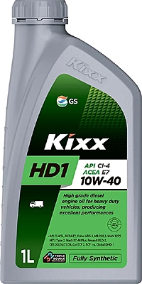 Масло моторное Kixx HD1 10W-40 1 л синт.