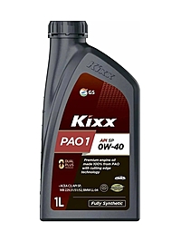 Масло моторное  Kixx PAO1 0W-40 SP 1 л синт.