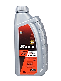 Масло моторное  Kixx Ultra 4T 15W-40 SJ/MA2 1 л п/синт.