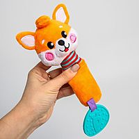 Игрушка - пищалка с прорезывателем «Лисёнок»