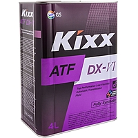 Масло трансмиссионное Kixx ATF DX-VI 4 л синт.