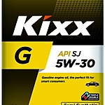 Масло моторное Kixx G SJ 5W-30 4 л п/синт. мет.