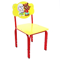 Стул регулируемый (1-3) Кузя «Зверята»