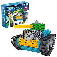 Электронный конструктор «Танк», 145 деталей