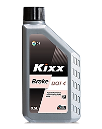 Тормозная жидкость Kixx Brake DOT 4 0,5 л