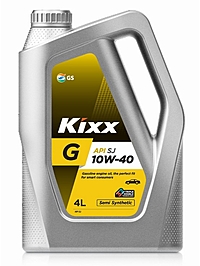 Масло моторное Kixx G SJ 10W-40 4 л п/синт.