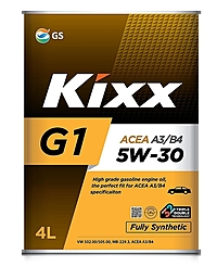Масло моторное Kixx G1 A3/B4 5W-30 4 л синт.