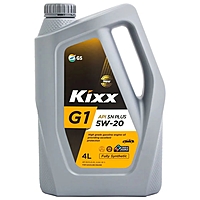Масло моторное Kixx G1 5W-20 SN Plus 4 л синт.