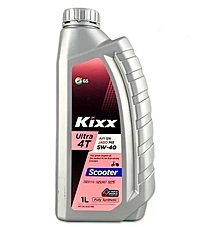 Масло моторное Kixx Ultra 4T Scooter SN 5W-40 1 л синт.