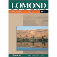 Фотобумага А4 для стр.принтеров LOMOND 140гр (100л) мат.одн.