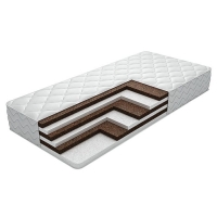 Матрас «Десерт со струттофайбером», размер 180х200 см, высота 18 см, чехол жаккард