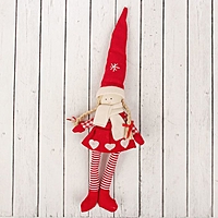 Кукла интерьерная "Гномик" в колпаке, виды МИКС