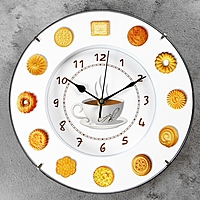 Часы настенные кухонные "Серия Ассорти. Печенье", d=30 см