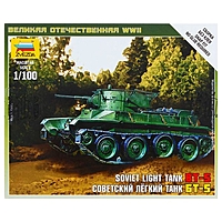 Сборная модель "Советский лёгкий танк Бт-5"
