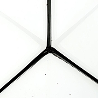 Аквариум панорамный с крышкой, 25 литров, 44 х 18,5 х 31/36,5 см, чёрный