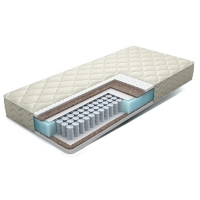 Матрас Eco Paradise, размер 120х200 см, высота 20 см, чехол жаккард-эко