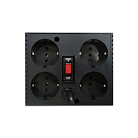 Стабилизатор напряжения Powercom TCA-1200, 600Вт, 1200ВА, черный