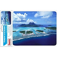 Коврик для мыши Buro BU-M10025 рисунок/Бора-Бора