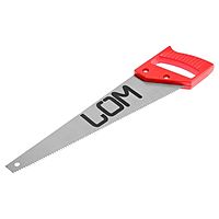 Ножовка по дереву LOM, пластиковая рукоятка, 7-8 TPI, 350 мм
