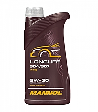 Масло моторное Mannol 7715 Longlife 504/507 5W-30 1 л синт.