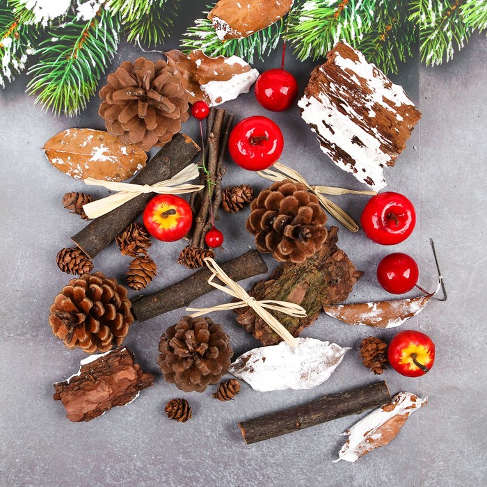 Набор украшений "новогодний". Набор новогоднего декора. Новогодний комплект. Набор новогоднего декора. Набор новогоднего декора.