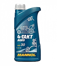 Масло моторное Mannol 7203 4-Takt Agro SAE 30 1 л мин.