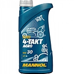 Масло моторное Mannol 7203 4-Takt Agro SAE 30 1 л мин.