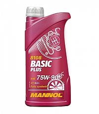 Масло трансмиссионное Mannol 8108 Basic Plus 75W-90 1 л синт.