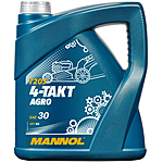 Масло моторное Mannol 7203 4-Takt Agro SAE 30 4 л мин.
