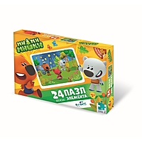 Пазл 24 элемента «Баллада о рыцарях», наклейки