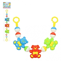 Погремушка-подвеска «Забавные зверята», 48 см