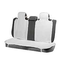 Накидки на заднее сиденье, нат. шерсть, 135 х 55 и 75 х 55 см, белый, набор 3 шт