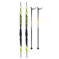 Комплект лыжный БРЕНД ЦСТ (150/110 (+/-5 см), крепление: SNS), микс