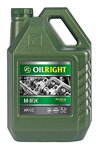 Масло моторное Oilright М-8Г2К 20W-20 5 л мин.