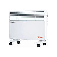 Конвекторный обогреватель "Ресанта" ОК-1500Е, 750/1500 Вт, сенс.управл., LED дисп., белый