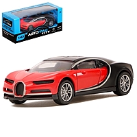 АВТОГРАД Машина металлическая "Купе", инерционная, масштаб 1:43, МИКС